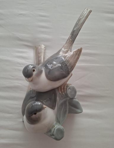 Lladro 5137 porcelain birds