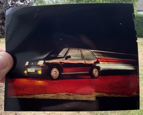 Renault turbo rare promo - gt,