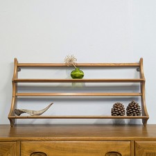 Original Vintage Ercol Windsor Plate Rack / Wall-mounted Shelf