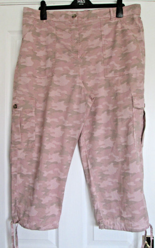 Ladies cargo trousers - m&s,