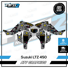 Suzuki LTZ 400  2003 - 2008 Quad Bike ATV Graphics Kit Decals Wrap Stickers 2