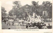MERIDEN, CT, HORSE DRAWN LABOR