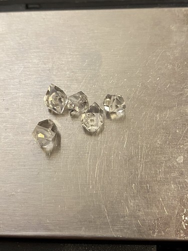 Drilled herkimer diamond - herkimer,