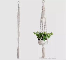 Macrame Rope Plant Hanger Pots