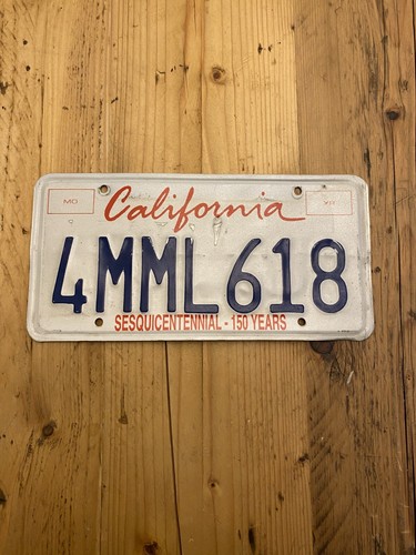 California car license - us,