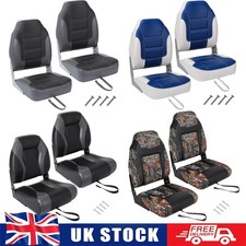 Set of 2 High Back Boat Seat