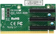 Supermicro RSC-R2US-3E8R 2U Riser Card 3 Slot PCIe x16 Passive