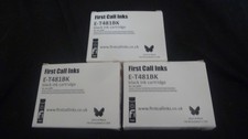 3 x Black Cartridges Fits
