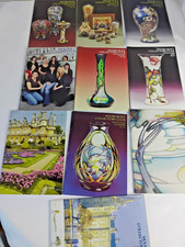 10 X Moorcroft Pottery Collectors Club Newsletters, varies dates and years