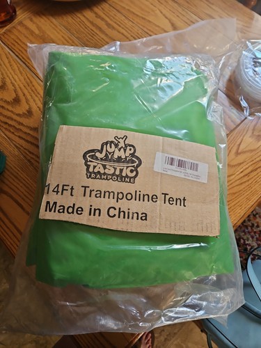 Jump tastic trampoline tent - jump,