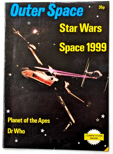Vintage outer space - vintage, magazine