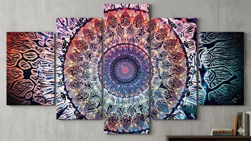 Mandala spiritual psychedelic - spiritual,