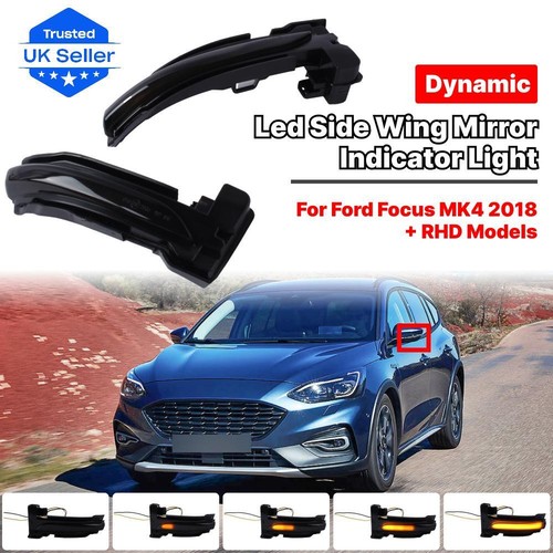 Dynamic led wing mirror - 2x,
