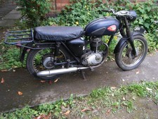 BSA C15 RESTORATION PROJECT OR SPARES SPORTS STAR MODEL CAFE RACER PRE65? TRIALS