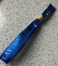 Coldplay VIP early Entry blue Wristband - Music Of The Spheres