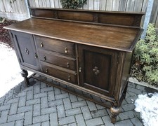 Vintage Victorian Oak