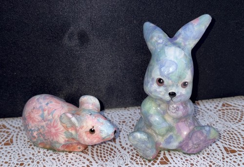 Vtg ceramic mouse - vtg,