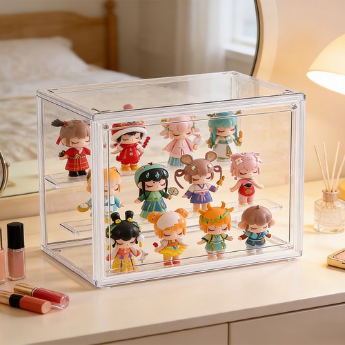Clear acrylic make - acrylic, make-up