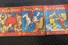 Cowboy Picture Library Comics No. 174 178 Buck Jones No 172 Kit Carson
