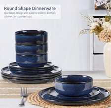 Homikit 12pc stoneware dinner - 12pc,