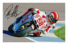 Marco Simoncelli Signed A4