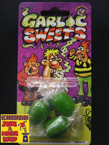 Garlic sweets joke shop - garlic,