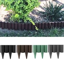 Lawn Palisade Edging Wood