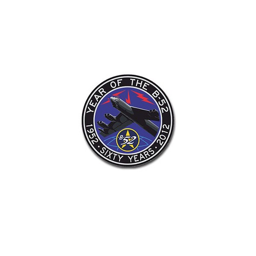 Sixty years b52 bomber decal - b52,