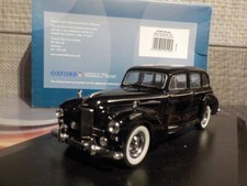 Humber Pullman Limousine  - Black - King George 1/43 Oxford Diecast Model Car
