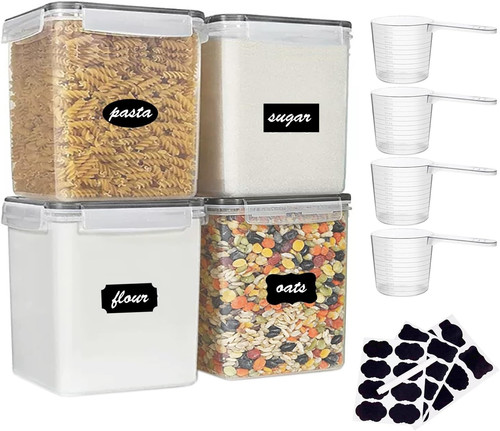 Set 5l flour storage - set, 4