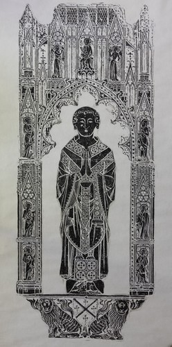 Brass rubbing william - brass, de