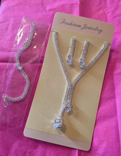 Women crystal jewellery - crystal,
