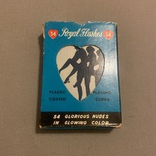 Vintage Adult Playing Cards Royal Flushes x 54