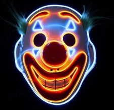 Grinning LED Clown Halloween