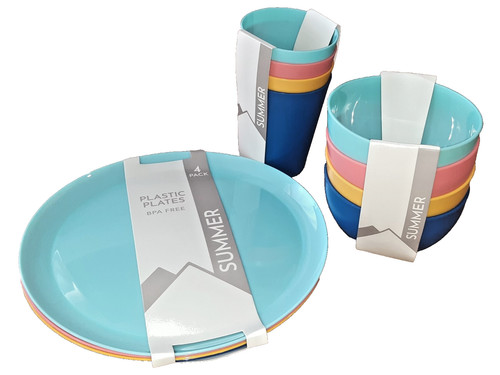 Multicolour picnic dinnerware - picnic,