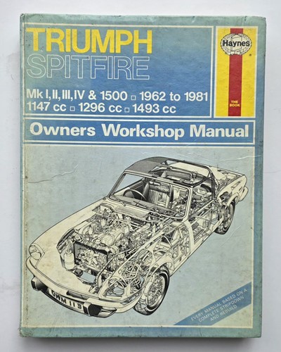 Haynes repair manual triumph - repair,