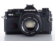 Olympus OM-2 Spot/Program with Zuiko 50mm f1.8 Lens