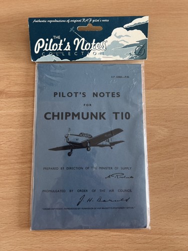 Pilot notes for - notes,