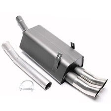 Sport exhaust 2x76mm for BMW