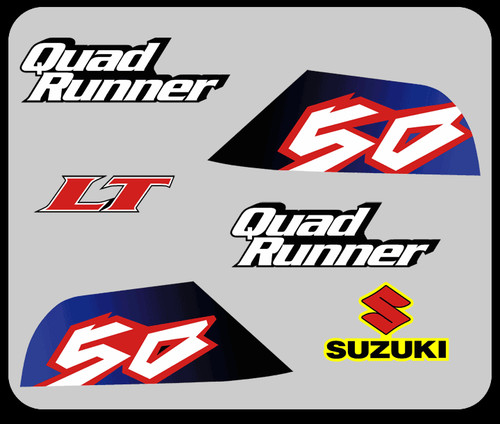 Suzuki graphic decal - lt, /