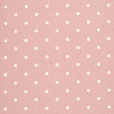 Clarke and Clarke Dotty Rose Pink 100% Cotton Fabric 