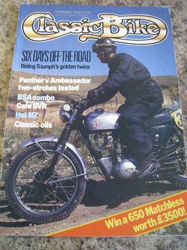 Classic bike magazine nov - magazine,