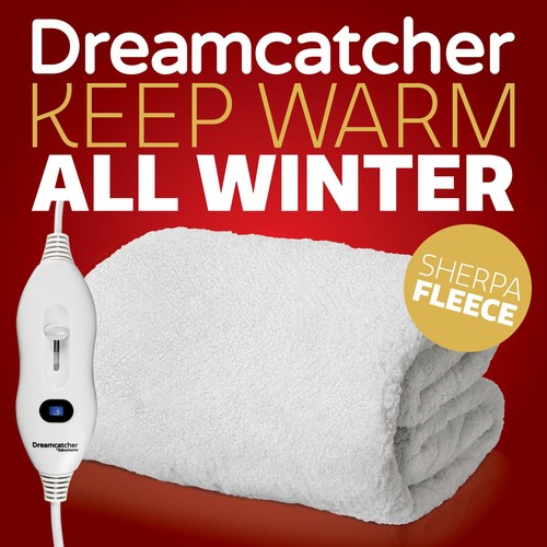 Fleece single electric blanket - single,