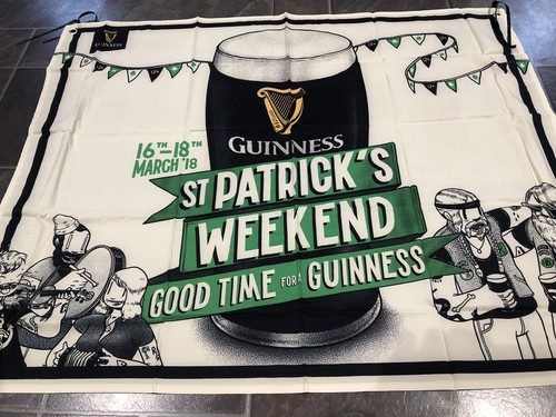 Guinness flag banner - guinness, official