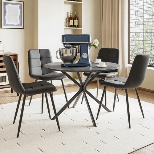 Luxstein modern round dining - luxstein,