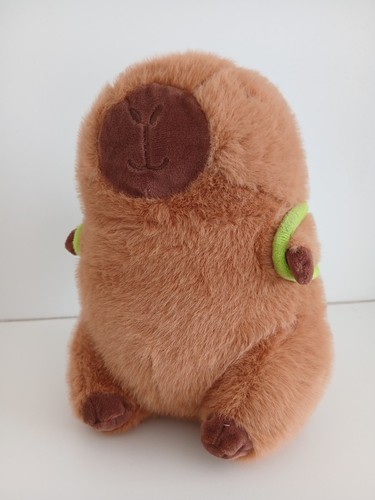Cute brown capybara plush toy - brown,