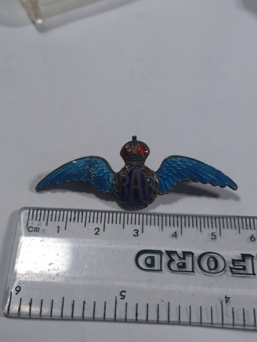 Raf sweetheart brooch winged - raf,