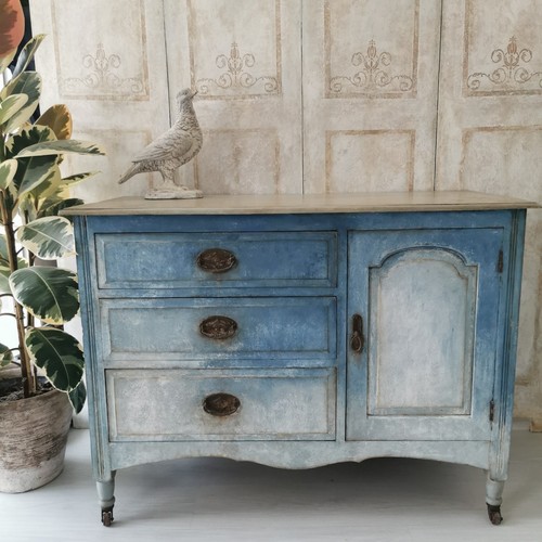 Vintage sideboard french style - sideboard,
