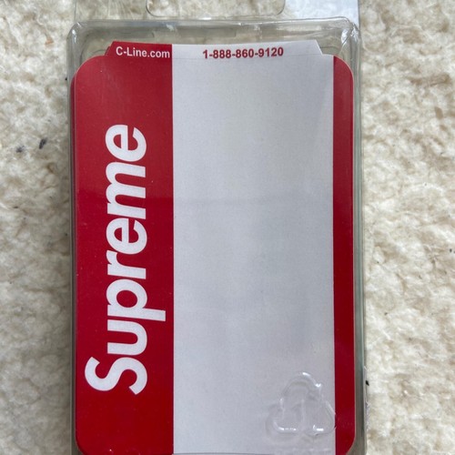 Supreme name badge - badge, stickers