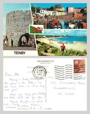 Vintage Postcard - Tenby Wales